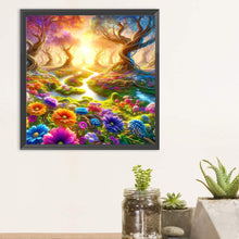 Load image into Gallery viewer, Diamond Painting - Full Round - Fantasy forest (30*30CM)
