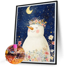 Load image into Gallery viewer, Diamond Painting - Full Round - Cartoon snowman (40*50CM)
