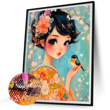 Load image into Gallery viewer, Diamond Painting - Full Round - Cartoon girl (40*50CM)
