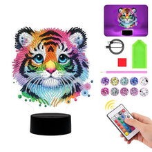 Load image into Gallery viewer, Animal Diamond Painting Night Light with Tools Diamond Art Lamp Home Decoration
