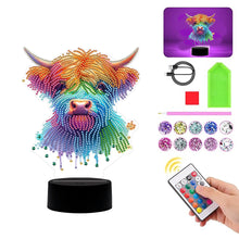 Load image into Gallery viewer, Animal Diamond Painting Night Light with Tools Diamond Art Lamp Home Decoration
