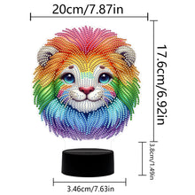 Load image into Gallery viewer, Animal Diamond Painting Night Light with Tools Diamond Art Lamp Home Decoration
