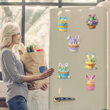 Load image into Gallery viewer, 6Pcs Diamond Painting Refrigerator Magnets Diamond Art Kits Diamond Art Magnets
