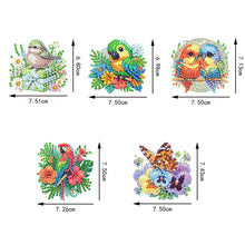 Load image into Gallery viewer, 5Pcs Diamond Painting Refrigerator Magnets Diamond Art Kits for Adults Beginners
