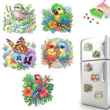 Load image into Gallery viewer, 5Pcs Diamond Painting Refrigerator Magnets Diamond Art Kits for Adults Beginners
