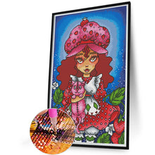 Load image into Gallery viewer, Diamond Painting - Full Round - Big eyes doll (40*60CM)
