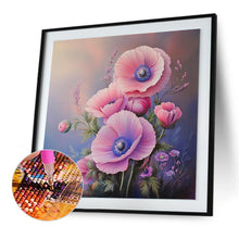 Load image into Gallery viewer, Diamond Painting - Full Round - Pink poppy (30*30CM)
