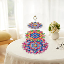 Load image into Gallery viewer, 3 Tier Acrylic Diamond Cupcake Stand Tower 5D DIY Diamond Painting Serving Tray
