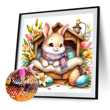 Load image into Gallery viewer, Diamond Painting - Full Round - Easter cottage bunny (40*40CM)
