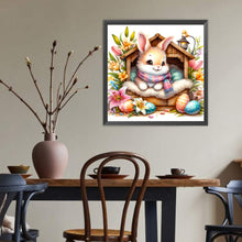 Load image into Gallery viewer, Diamond Painting - Full Round - Easter cottage bunny (40*40CM)
