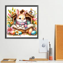 Load image into Gallery viewer, Diamond Painting - Full Round - Easter cottage bunny (40*40CM)
