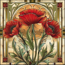 Load image into Gallery viewer, Diamond Painting - Full Round - Poppy (40*40CM)
