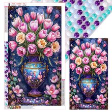 Load image into Gallery viewer, Diamond Painting - Full Round - Tulip vase (40*70CM)
