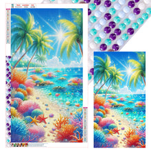 Load image into Gallery viewer, Diamond Painting - Full Round - Sandra Coconut Beach (40*70CM)
