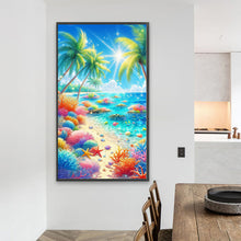 Load image into Gallery viewer, Diamond Painting - Full Round - Sandra Coconut Beach (40*70CM)
