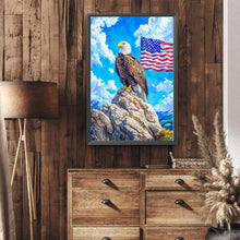 Load image into Gallery viewer, Diamond Painting - Full Round - American Flag Eagle (40*60CM)
