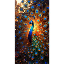 Load image into Gallery viewer, Diamond Painting - Full Round - Peacock (40*70CM)
