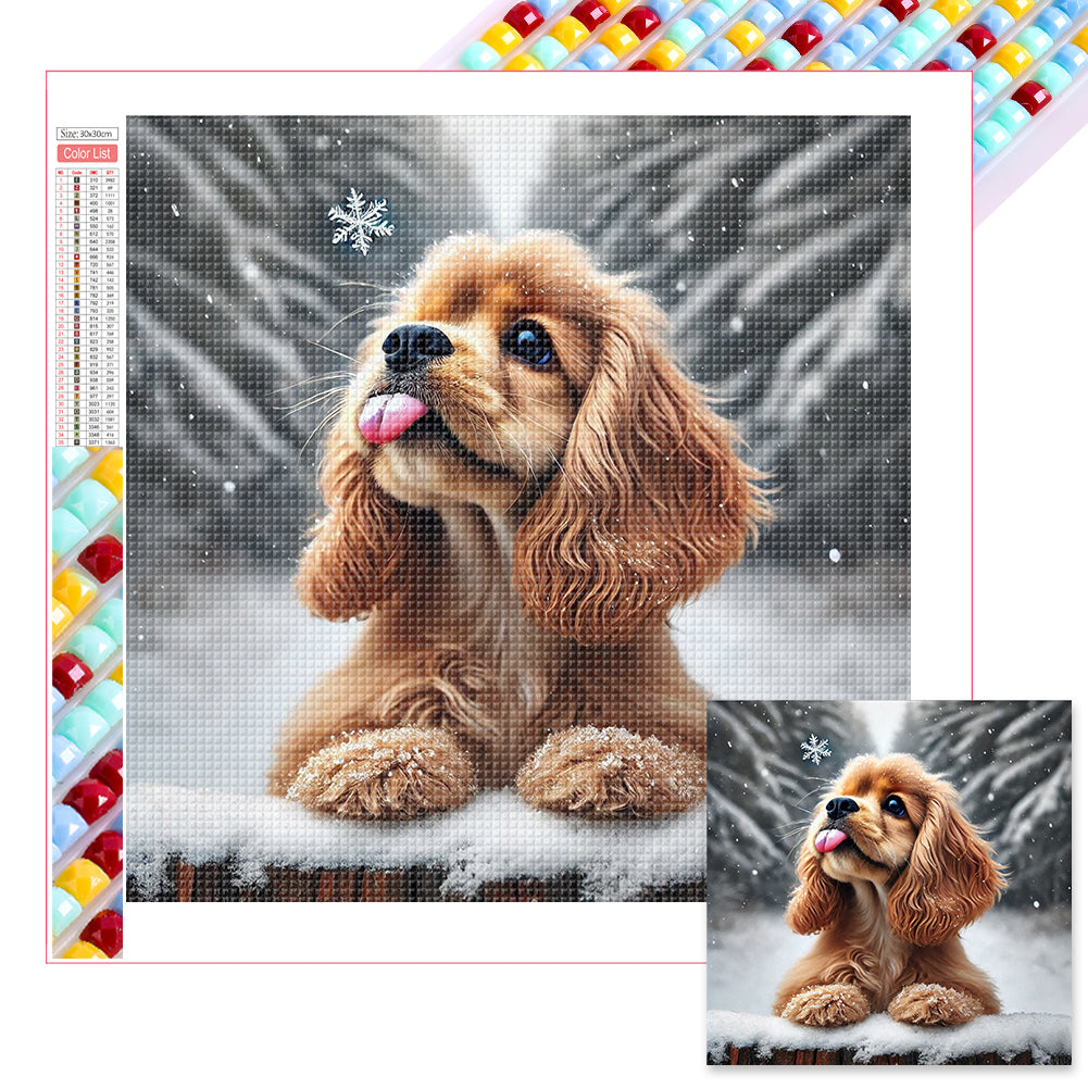 Diamond Painting - Full Square - Feel the Taste of Snow (30*30CM)