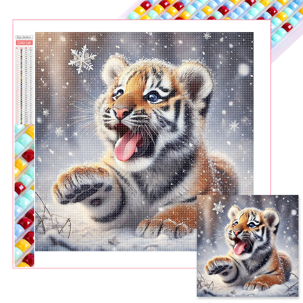 Diamond Painting - Full Square - Feel the Taste of Snow (30*30CM)