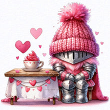 Load image into Gallery viewer, Diamond Painting - Full Square - Valentine&#39;s Day Love Guardian Knight (30*30CM)
