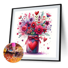 Load image into Gallery viewer, Diamond Painting - Full Square - Valentine&#39;s Day Flowers (30*30CM)
