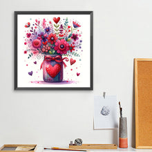 Load image into Gallery viewer, Diamond Painting - Full Square - Valentine&#39;s Day Flowers (30*30CM)
