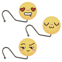 Load image into Gallery viewer, 3Pcs Cute Cartoon Rhinestone Painting Keychain Hanger Diamond Painting Art Hooks
