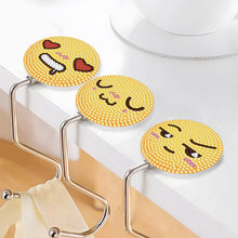 Load image into Gallery viewer, 3Pcs Cute Cartoon Rhinestone Painting Keychain Hanger Diamond Painting Art Hooks

