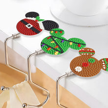 Load image into Gallery viewer, 3Pcs Cute Cartoon Rhinestone Painting Keychain Hanger Diamond Painting Art Hooks
