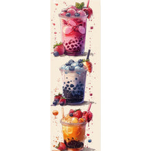 Load image into Gallery viewer, AB Diamond Painting - Full Round - Milk tea drink (30*90CM)
