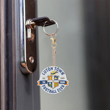 Load image into Gallery viewer, PET Double Sided Special Shaped Luton Town Football Club DIY Diamond Art Keyring
