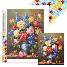 Load image into Gallery viewer, Diamond Painting - Full Square - Flowers in vase (40*50CM)
