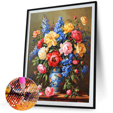 Load image into Gallery viewer, Diamond Painting - Full Square - Flowers in vase (40*50CM)
