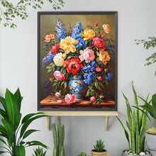 Load image into Gallery viewer, Diamond Painting - Full Square - Flowers in vase (40*50CM)
