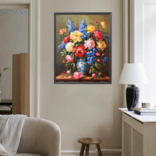 Load image into Gallery viewer, Diamond Painting - Full Square - Flowers in vase (40*50CM)
