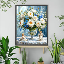 Load image into Gallery viewer, Diamond Painting - Full Square - Flowers in vase (40*50CM)
