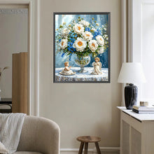 Load image into Gallery viewer, Diamond Painting - Full Square - Flowers in vase (40*50CM)
