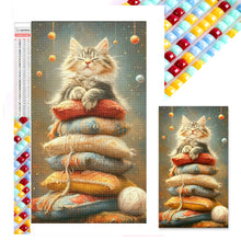 Load image into Gallery viewer, Diamond Painting - Full Square - Cat (40*70CM)
