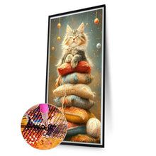 Load image into Gallery viewer, Diamond Painting - Full Square - Cat (40*70CM)
