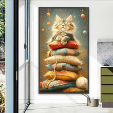 Load image into Gallery viewer, Diamond Painting - Full Square - Cat (40*70CM)
