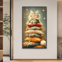 Load image into Gallery viewer, Diamond Painting - Full Square - Cat (40*70CM)
