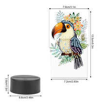 Load image into Gallery viewer, Acrylic Double Sided Diamond Art Light Ornaments for Easter Gifts (Toucan)
