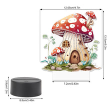 Load image into Gallery viewer, Acrylic Double Sided Diamond Painting LED Night Light for Adults(Mushroom House)
