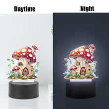 Load image into Gallery viewer, Acrylic Double Sided Diamond Painting LED Night Light for Adults(Mushroom House)
