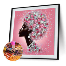 Load image into Gallery viewer, Diamond Painting - Partial Special Shaped - Indians (30*30CM)
