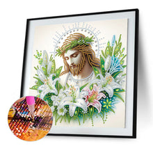 Load image into Gallery viewer, Diamond Painting - Partial Special Shaped - Jesus (30*30CM)
