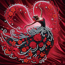 Load image into Gallery viewer, Diamond Painting - Partial Special Shaped - Elegant ladies (30*30CM)
