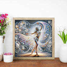 Load image into Gallery viewer, Diamond Painting - Partial Special Shaped - Elegant ladies (30*30CM)
