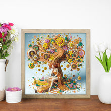 Load image into Gallery viewer, Diamond Painting - Partial Special Shaped - Tree of life (30*30CM)

