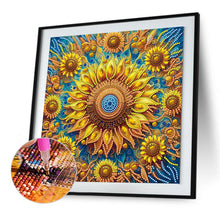 Load image into Gallery viewer, Diamond Painting - Partial Special Shaped - Sunflower flowers (30*30CM)
